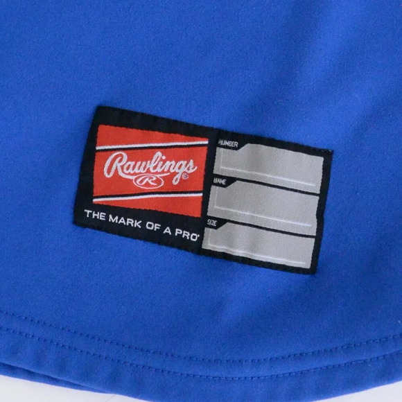 Rawlings Montreal Expos Blue And Black Pullover  Lightweight Baseball Sweater M - Picture 5 of 9